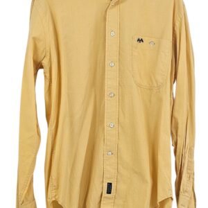 Camisa Thomas Burberry Hombre Amarilla – Vintage Casual Talla M