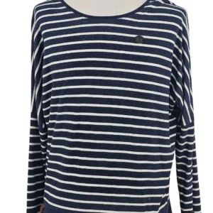 Camiseta Manga Larga Naketano Rayas Navy – Streetwear Culto [Talla XL]