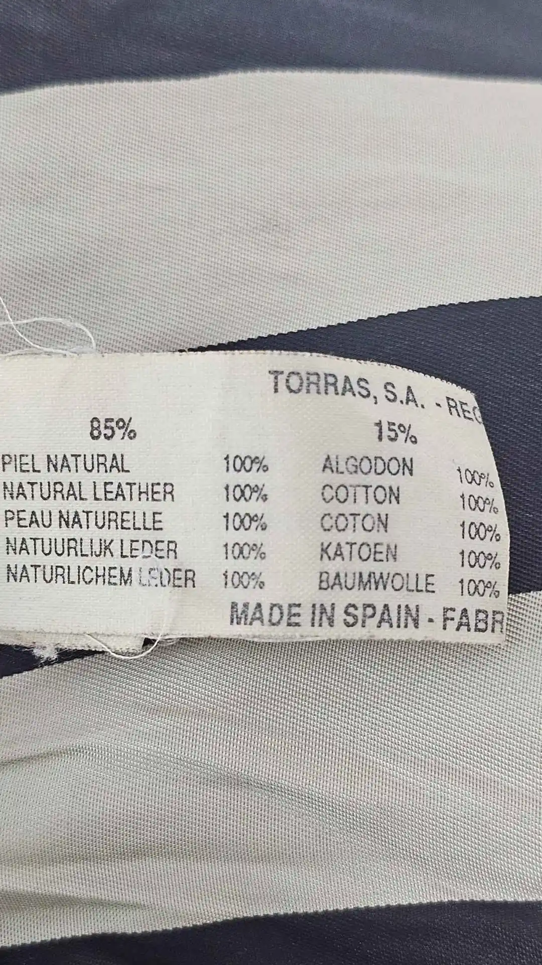 Cazadora Torras Vintage Piel Ante Marrón – Detalles Étnicos Talla 54 (XL) - Imagen 6