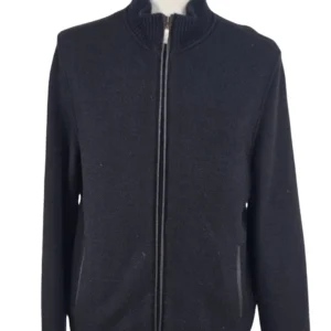 Chaqueta Punto Dustin Hombre Marrón Lana – Forrada Talla 4 (L)