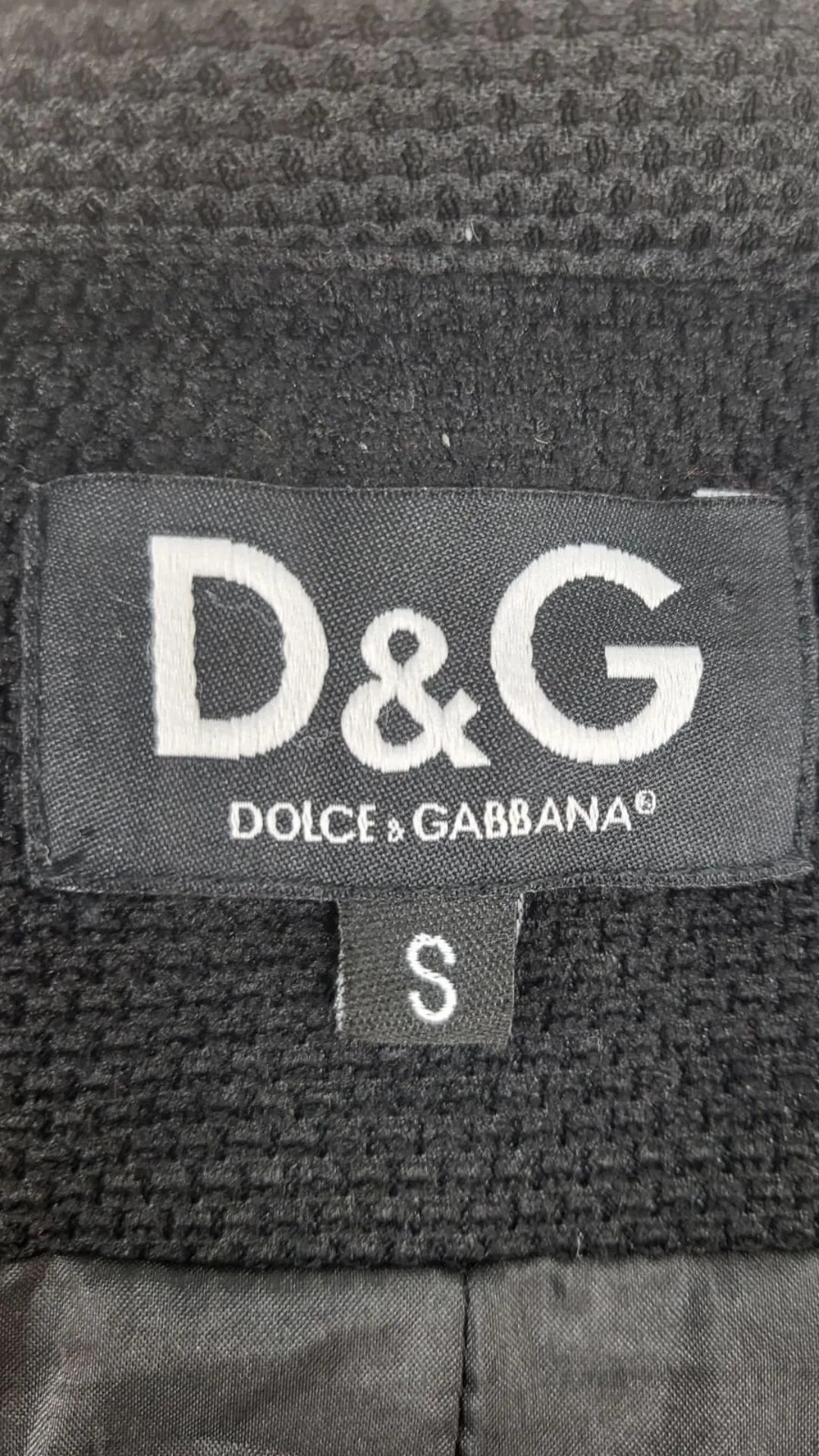 Abrigo D&G Dolce & Gabbana Vintage Tapiz Multicolor – Talla S - Imagen 3