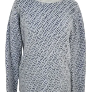 Jersey Tom Tailor Mujer Azul Textura Pelito – Geométrico Talla L