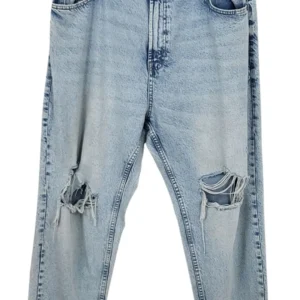 Jeans Bershka Hombre Azul Rotos – Loose Fit Talla 46 (US 36)