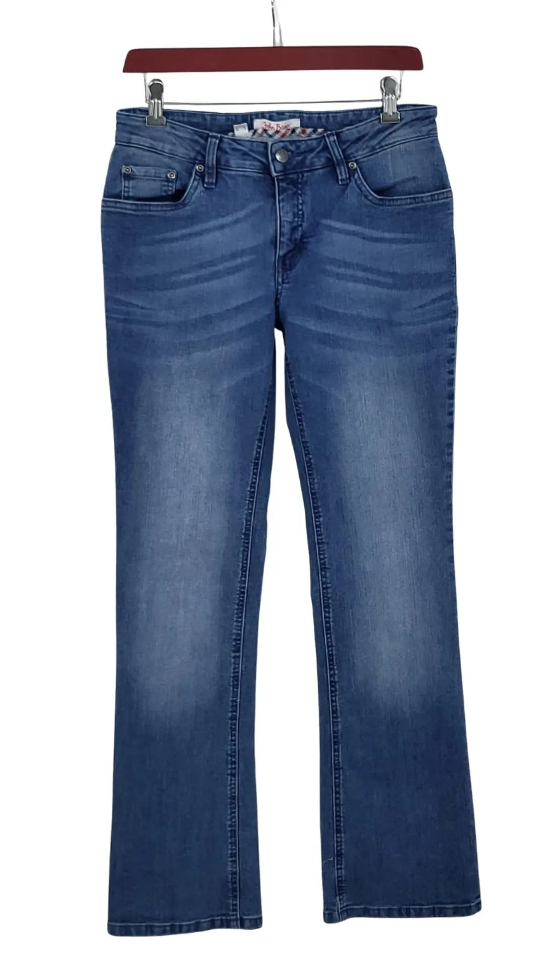 Jeans John Baner Mujer Azul Medio – Corte Recto Talla 38 (M)