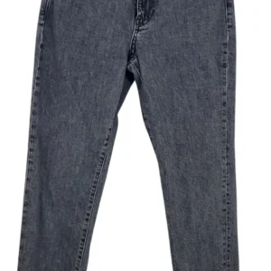 Jeans Mango (MNG) Mujer Gris Lavado – Corte Recto Talla 36