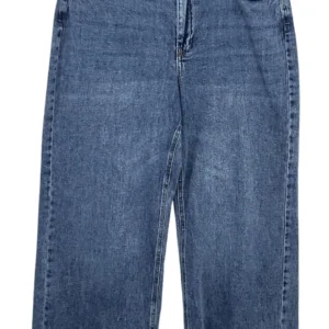 Jeans MS Mode Mujer Azul Wide Leg – Talla Grande 48 (Cintura 48 cm)