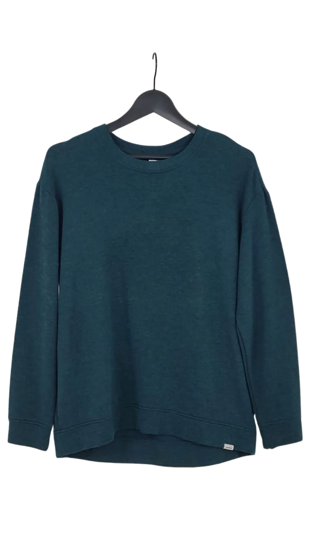 Sudadera Orvis Classic Mujer Verde Petróleo 100% Algodón – Talla S