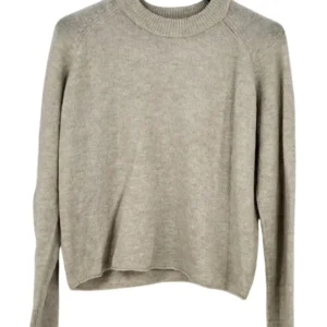 Jersey Zara Mujer Beige Avena Tacto Suave – Manga Ranglán Talla M