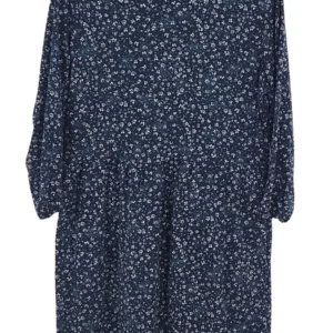 Vestido Janina Mujer Azul Estampado Floral – Punto Suave Talla XXL (44)