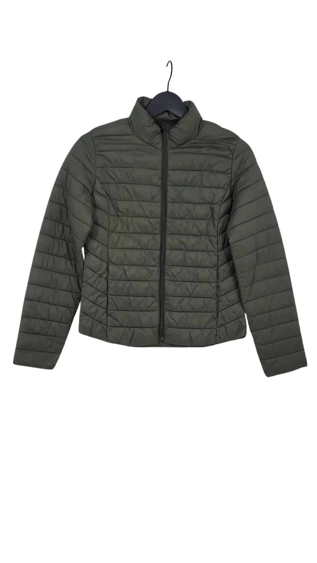 Cazadora Acolchada Selección Reusa Mujer Verde Oliva Ligera – Talla XS