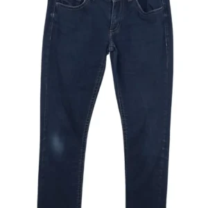 Vaqueros Review Mujer Skinny Azul Oscuro – Talla L (Cintura 40 cm)
