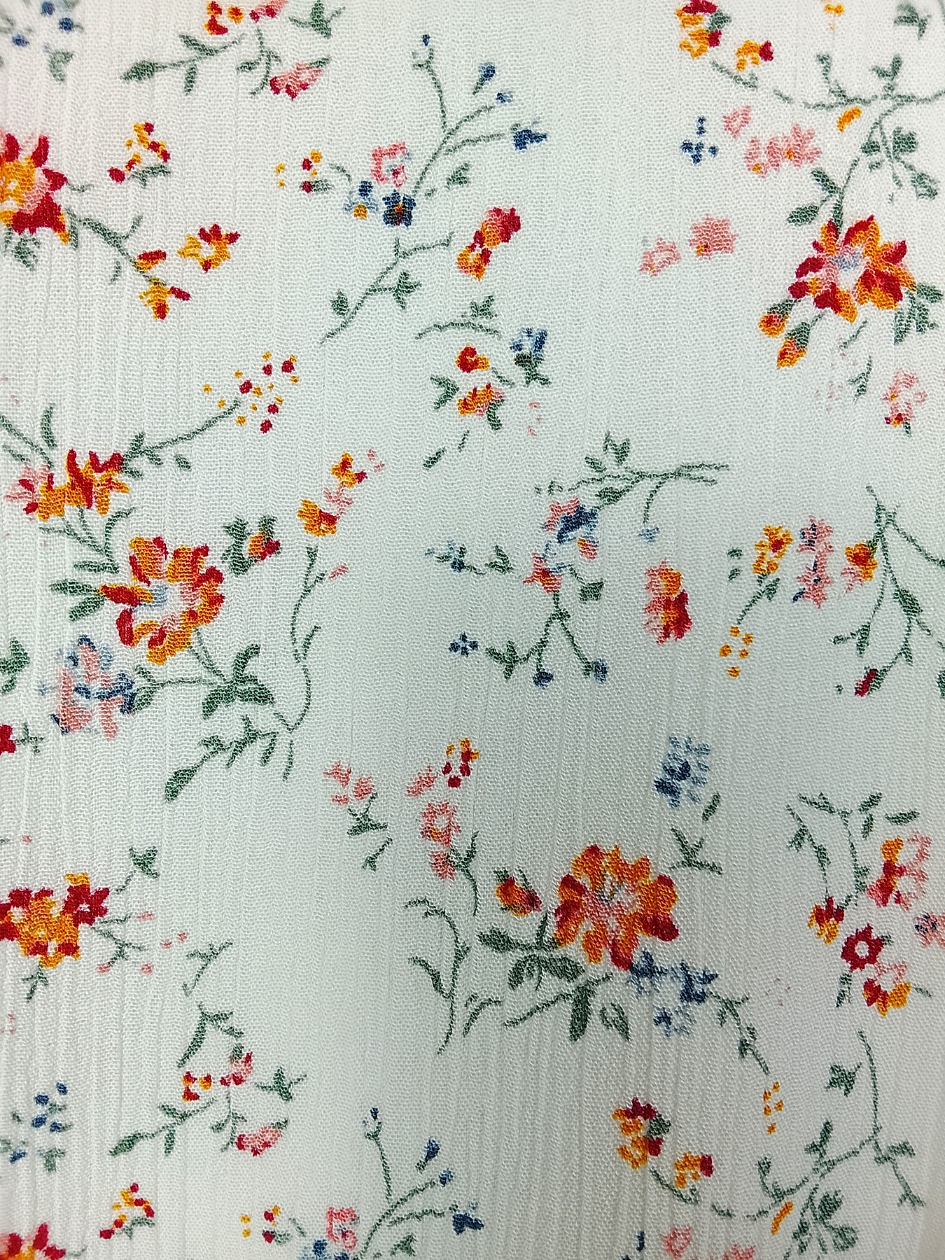 blusa estampado floral