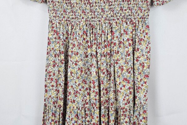 vestido estampado floral