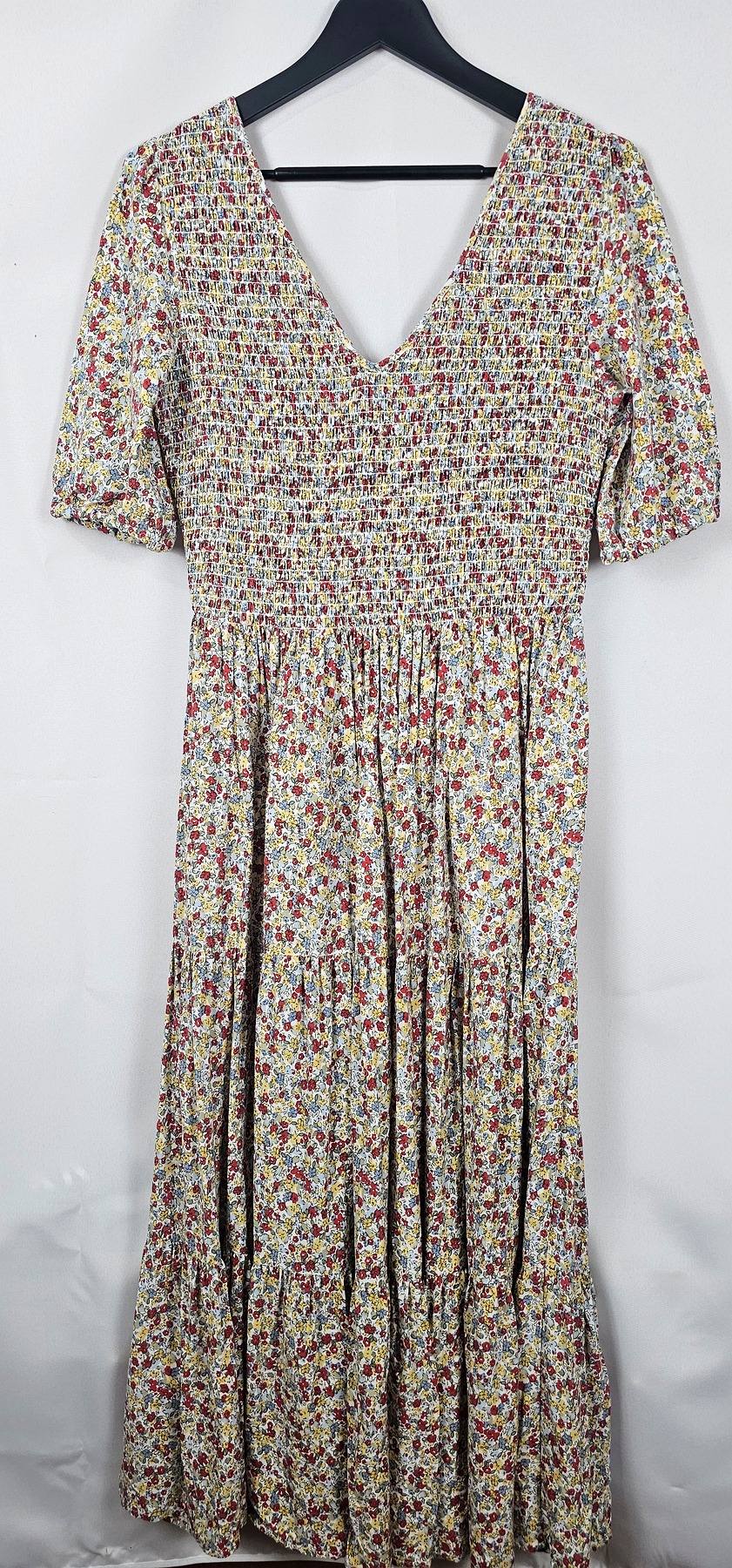 vestido estampado floral